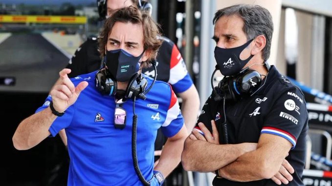 Fernando Alonso & Davide Brivio